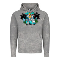 Cloud Rock beach please Vintage Hoodie - CowhideDigitalArt