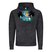 Vintage Black beach please Vintage Hoodie - CowhideDigitalArt