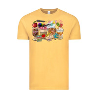 Vintage Mustard Teacher Coffee Cups Vintage Tee - FaDigitalArtStudio