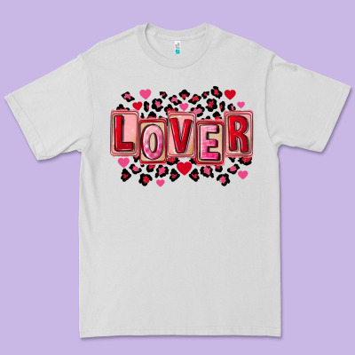 Valentine's Day Lover Premium Tee Designed By Fadigitalartstudio
