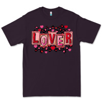 Plum Valentine's Day lover Premium Tee - FaDigitalArtStudio