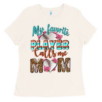 Bone My Favorite Player Calls Me Mom Ladies Tee - BundleAndBundleShop