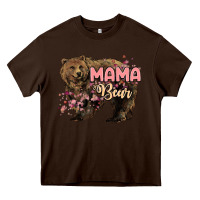 Mama Bear Mother's Day Heavy Core Tee | Teevron