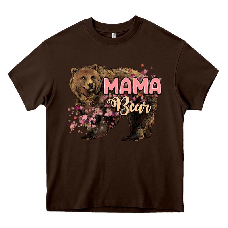Mama Bear Mother's Day Heavy Core Tee by HowdyJamesFarm | Teevron