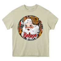 Mossy believe Santa Claus Christmas Heavy Core Tee - Jasminsmagicworld