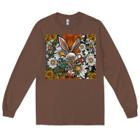 Chestnut bunny Easter Long Sleeve Tee - CowhideDigitalArt