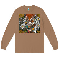 Toasted Coconut bunny Easter Long Sleeve Tee - CowhideDigitalArt
