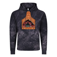 Cloud Black Barn Earning Vintage Hoodie - CowhideDigitalArt