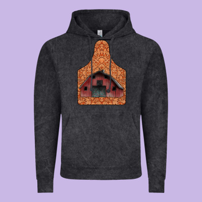 Barn Earning Vintage Hoodie Designed By Cowhidedigitalart