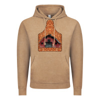 Vintage Coffee Barn Earning Vintage Hoodie - CowhideDigitalArt