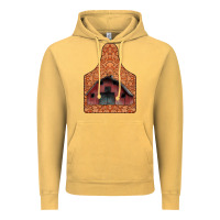 Vintage Mustard Barn Earning Vintage Hoodie - CowhideDigitalArt