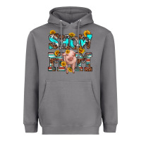 Storm show mom pig Heavyweight Hoodie - RanaPortraitStore