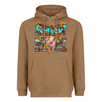 Toasted Coconut show mom pig Heavyweight Hoodie - RanaPortraitStore