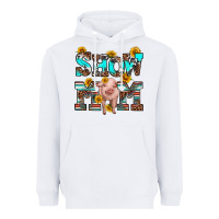 White show mom pig Heavyweight Hoodie - RanaPortraitStore