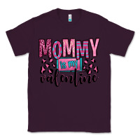 Plum mommy is my valentine Classic Tee - OliviaCreatesArt