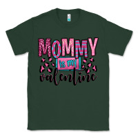 Sports Green mommy is my valentine Classic Tee - OliviaCreatesArt