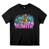 Black Egg hunter Easter Day Heavy Core Tee - CowGirlArtShop