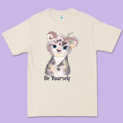 Tiger Cute Animals Premium Tee Designed By Ranaportraitstore