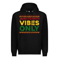 Black juneteenth vibes only Premium Hoodie - Artiststas