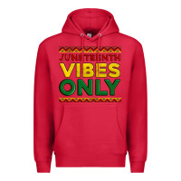 Cardinal juneteenth vibes only Premium Hoodie - Artiststas