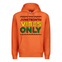 Carrot juneteenth vibes only Premium Hoodie - Artiststas