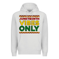 Dove Grey juneteenth vibes only Premium Hoodie - Artiststas