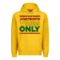 Lemon juneteenth vibes only Premium Hoodie - Artiststas