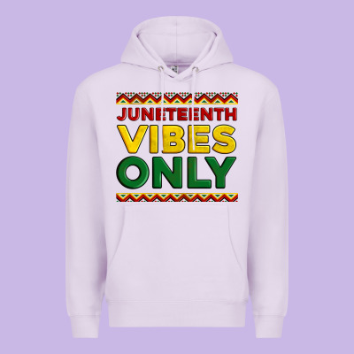 Juneteenth Vibes Only Premium Hoodie Designed By Artiststas
