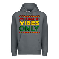 Rock juneteenth vibes only Premium Hoodie - Artiststas
