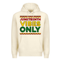 Sandshell juneteenth vibes only Premium Hoodie - Artiststas
