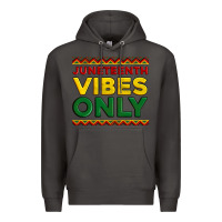 Smoke juneteenth vibes only Premium Hoodie - Artiststas