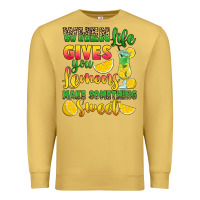 Antique Gold when life gives you lemons make something Premium Sweatshirt - RanaPortraitStore