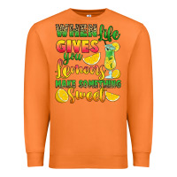 Carrot when life gives you lemons make something Premium Sweatshirt - RanaPortraitStore