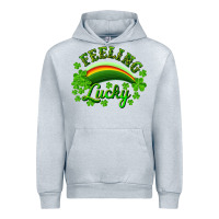 Feeling Lucky With Rainbow Urban Hoodie | Teevron