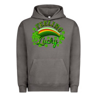 Pigment Tornado Feeling lucky with rainbow Urban Hoodie - RanaPortraitStore