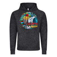 Vintage Black beach please Vintage Hoodie - CowhideDigitalArt