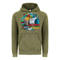 Vintage Olive beach please Vintage Hoodie - CowhideDigitalArt