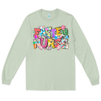 Matcha Easter Nurse Long Sleeve Tee - CowhideDigitalArt