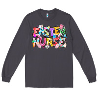 Smoke Easter Nurse Long Sleeve Tee - CowhideDigitalArt