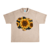 French Oak sunflower patch Urban Heavy Tee - Jasminsmagicworld