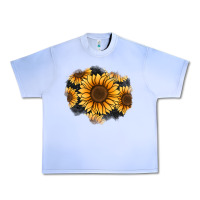 Grape Ice sunflower patch Urban Heavy Tee - Jasminsmagicworld