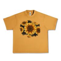Peanut Butter sunflower patch Urban Heavy Tee - Jasminsmagicworld
