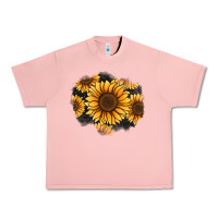 Salmon sunflower patch Urban Heavy Tee - Jasminsmagicworld