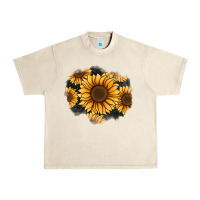 Sandshell sunflower patch Urban Heavy Tee - Jasminsmagicworld