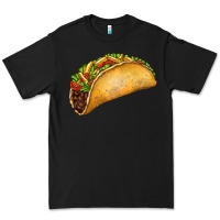 Black Taco Premium Tee - FaDigitalArtStudio