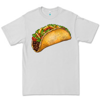 Dove Grey Taco Premium Tee - FaDigitalArtStudio