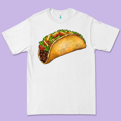 Taco Premium Tee Designed By Fadigitalartstudio
