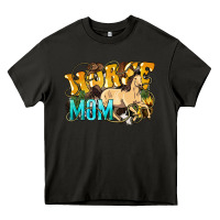 Asphalt Horse mom rope mother's day Heavy Core Tee - HowdyJamesFarm