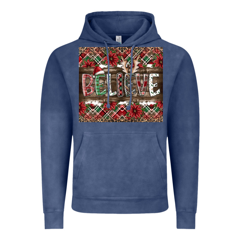 Believe Vintage Hoodie by CowhideDigitalArt | Teevron