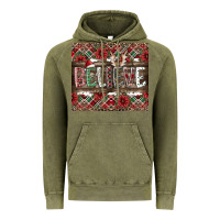 Vintage Olive Believe Vintage Hoodie - CowhideDigitalArt